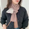 Foulards INS style coréen mignon tricoté écharpe femme automne hiver étudiant fille réchauffement femmes