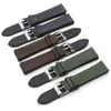 Watch Bands Onthelevel Soft Leather Strap 18mm 19mm 20mm 22mm Band Handmade Retro Watchband Quick Release Spring Bar #D 230803