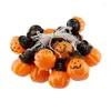 Snaren Halloween LED Pompoen Lichten USB Batterij Warm Wit Licht Bar Nachtclub KTV Indoor Outdoor Vakantie Decoraties