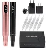 Machine à tatouer sans fil PMU Pen Kit professionnel Microshading fournitures dispositif pour maquillage permanent ombrage lèvres sourcil 230803