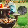 Аксессуары для барбекю инструментов под гриль -ковром Fireproof Fire Pit для палубы Теплостойной Pad 230804