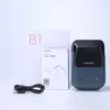 Niimbot B1 라벨 프린터 휴대용 포켓 메이커 Bluetooth 열 자체 스티커 라벨링 머신