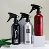 Lagringsflaskor 500 ml frisörning fin dim spray flask salong frisör verktyg vatten sprayer professionell aluminiumvattenburk kan