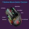 Souris Rechargeable sans fil souris Gamer pour ordinateur rvb jeu Bluetooth USB silencieux ergonomique Mause ordinateur portable PC 230804