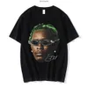 Herr t-shirts rappare Young Thug grafik t män kvinnor mode hip hop street stil tshirt sommar avslappnad kort ärm tee skjorta överdimensionerad j230705 360J