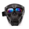 Skull Mask Windschermen Motorwindschermen Windschermen Windschermen Zanddicht en UV-bestendig Rijwindschermen HW89