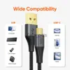 Ładowarki/kable Kabel Krótki Kabel USB typu C dla Samsung S22 S21 S10 S9 Xiaomi 3A Szybkie ładowanie 480 Mbps Kabel Data Kabel dla zasilania 25 cm x0804