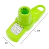 Kitchen Accessories Plastic Ginger Garlic Grinding Tool Magic Silicone Peeler Slicer Cutter Grater Planer