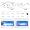 Sonnenbrille 80632 Acetat Federbein Anti-Blaulicht-Brillenrahmen Metall Damen Optische Mode verschreibungspflichtige Computerbrillen