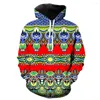 Herren Hoodies Retro National Style Teens 3D Gedruckt Streetwear Unisex Hip Hop Lustig Mit Kapuze Jacken Mode Frühling Pullover