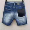 Heren Jeans Mode Gat Kort Trendy MotoBiker High Street Casual Denim Stof Shorts 3008 #