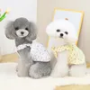 犬のアパレルかわいい子犬のプリンセスドレスペットシャツ中程度の猫のための小さな快適なS-xxl到着