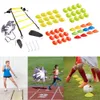 Palline Regolabile Footwork Calcio Calcio Fitness Velocità Pioli Agility Ladder Kit di attrezzature per l'allenamento con disco paracadute di resistenza 230803