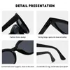 Solglasögon 2023 Fashion Cat Eye Women Outdoor Sun Protection Glasses Retro Brand Design Black Shades Eyewear For Female