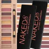 Paleta de sombras de olhos de 12 cores de maquiagem Nude Colors Natural Nude Matte Paleta de sombras de olhos portátil com espelho Ferramentas cosméticas para olhos 230804