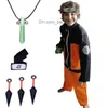 Themenkostüm Halloween Naruto Anime sekundäres Rollenspielset Jacke Hose Anime-Fans verkleiden sich Kiba Frontschutzzubehör Z230804