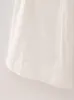 Lässige Kleider Kleines Kleid mit fliegenden Ärmeln für Damen Sommer Retro Einzigartiges und exquisites Temperament Weißer Rüschenrand Kurzer Rock Slim Fit S