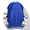 Herrjackor Spring och Autumn Baseball Suit Jacket Trendy Loose Casual 230803