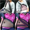 2024 2024 Kids Car Safe Fit Seat Belt Adjuster Baby Safety Triangle Sturdy Device Protection Positioner Carriages Intimate Accessories