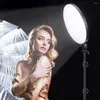 Flash Heads 40W LED Panel Video Light 3000K-6000K 5400LUX avec 1/4 trou fileté Pography Dimmable Lamp pour Studio Shooting Fill