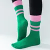 Athletic Socks Pilates Dance Sports Printing Non-slip Silicone Grip Fitness Yoga