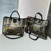 Luxurys Handbags Designer Bag Tote Bag Clear jelly Shouder Bags Borsa di lusso in pelle Fashion Grande capacità con borse da donna Portamonete Classic Limited Edition