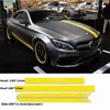 Mercedes için Bütün Sticker Racing Hattı Araba Kaput Çatı Kuyruğu Vücudu Dekoratif Çıkartma Yan Etek Stickers Benz A B C E S Class220L için uygun