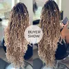 Lace Wigs Majesty Twist Hair Curly Passion Crochet 26 Long Synthetic Braiding SOKU PreLooped Senegalese 230803