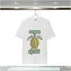 T-shirts pour hommes Casablanc T-shirt Luxe Hommes Chemises Printemps Été Designer Tee Nouveau Style Tortue Imprimer Col Rond Court Seeves Breatha Dhay1