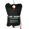 20L 5 Gallon Camp Shower Water Bags Super Solar Shower Camping Showe Solar Bathing bag 100pcsZZ