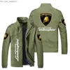 Men's Jackets Coats Top2023 Spring and Autumn Men's Car Standing Collar Club Casual Sports Shirt Long Sleeve Zipper Cardigan Jacket M-6XL T230804