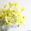 Decoratieve Bloemen 6 Hoofden/Tak Kunstmatige Dasiy Zijde Nep Meeldraden Kleine Daisy Voor Bruiloft Holding Home Decor
