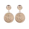 Stud Fashion Classic Retro Portrait Sweet Cool Ear Studs Earrings Simple Antique Gold Womens Party Jewelry 230803