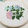 Kinesiska stilprodukter Diy Easy Brodery med båge för nybörjare Flower Printed Nedlework Cross Stitch Handgjorda hantverk Sy Art Home Decor R230804