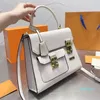 2023-Designer Kadın Evrak Çapraz Crossbody Tote Çanta Fransa Lüks Deri Bussiness Omuz Çantaları Lady Cross Vücut Kayışı Ataşe Kasa Ofis Çantası