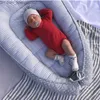 Bassinets Cradles Baby Cribs Портативные кроватки детские хлопковые колыбели новорожденных бас -колодок Прямая доставка Z230805