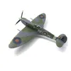 طائرة Modle Jason Tutu 1/72 مقياس Spitfire Fighter Diecast Metal Militar