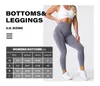 Roupa de ioga NVGTN malha sem costura Lycra elastano legging malha meia-calça roupa fitness calça cintura alta roupa de ginástica 230803