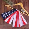 Bandanas, 3 Stück, für den täglichen Bedarf, Kopftücher, Wickeltuch, Damen, multifunktional, amerikanische Flagge für Damen