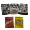 Pakete Verpackungsbeutel Standbodenbeutel-Paket Mylar-Beutel Aluminiumfolie Kinder saure Gummies Nettogewicht 3,5 g Zitrone Großhandel