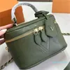 Designer -Kosmetiska väskor trevliga kvinnor axelväskor mode makeup toalettartiklar crossbody lady handväskor