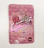 Runty 500 mg weiß rosa Runty Mylar Packtasche Retail Reißverpackung Packaging Bag