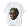 Erkek Tişörtler Rapçi Young Thug Graphic T Erkek Kadın Moda Hip Hop Sokak Tarzı Tshirt Yaz Günlük Kısa Kollu Tişört Büyük Boy J230705 360J