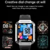 새로운 T93 Smart Watch 3 in 1 TWS 이어폰 4GB 대형 메모리 블루투스 전화 1.96 스크린 로컬 음악 이어 버드 스포츠 남자 스마트 워치