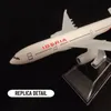 Самолеты Modle 1 400 Шкала металлические самолеты реплика Испания Иберия Авиакомпании A330 Модель 15 см. Авиационные коллекционные декабные миниатюрные украшения игрушки 230803