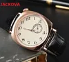 Top qualité hommes pleine fonction montre chronomètre célèbre classique trois broches sous cadran horloge de travail luxe mouvement à quartz du lundi au dimanche montres orologio di lusso cadeaux