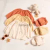 Ensembles de vêtements New Muslin Cotton Girls Boys Set Home Clothes Costume léger Pantalon à manches longues Vêtements pour enfants pour 15 ans Toddler Girl Kids x0803