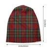 Berets Royal Tartan Plaid Caps Hip Hop Street Skullies Beanies Hat Men Women Whip Spring Warm Warm Dual Use Bonnet