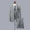 Men's Suits 2024 Spring Autumn Suit British Stripe Single Western Coat Fashion Business Casual High Quality Wear