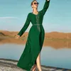 Etnische Kleding Moslim Jurk Vrouwen Kaftan Marocain Bruiloft Turkse Jurken Marokkaanse Kaftan Gewaad Musulmans Arabische Islamitische Djellaba Femme